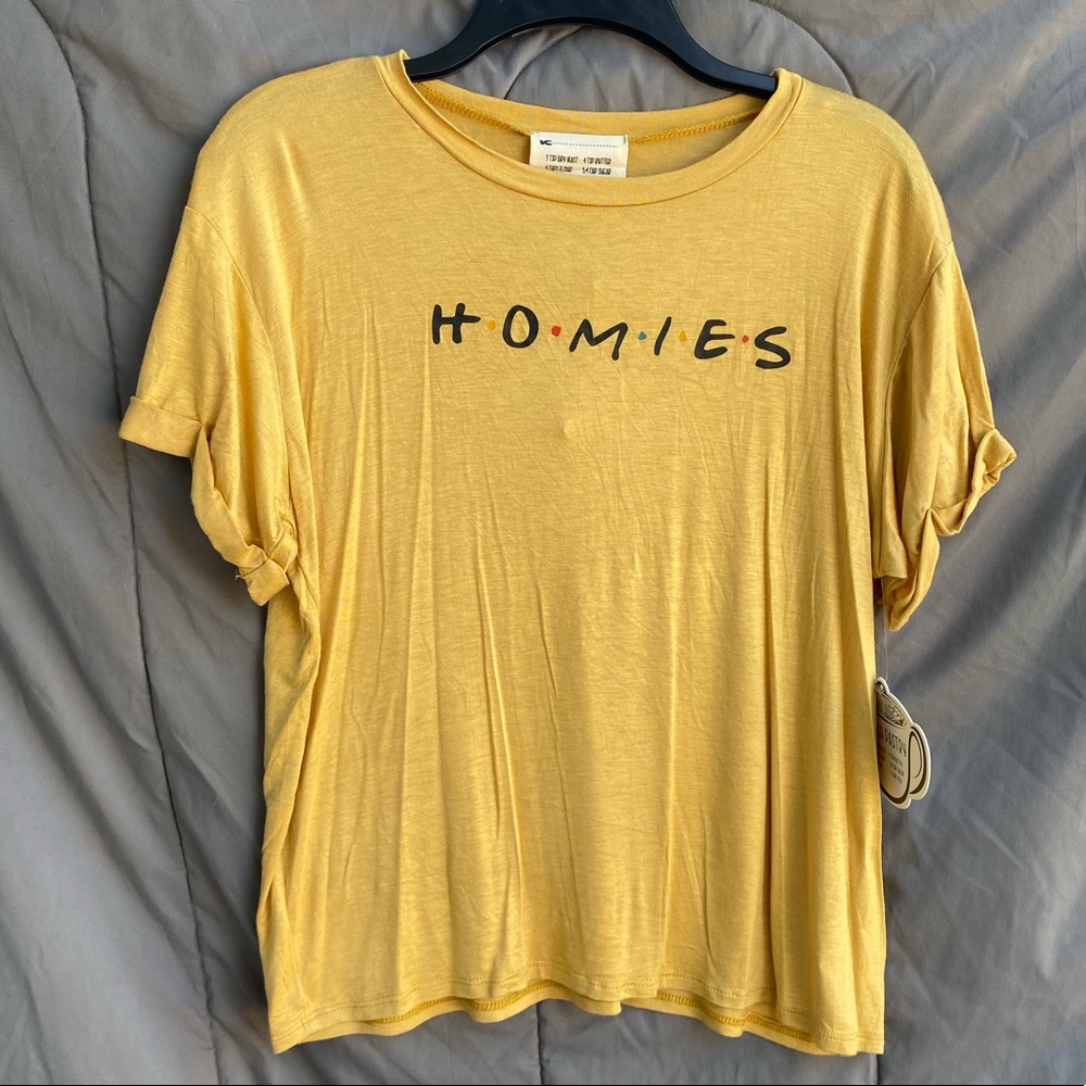 ‘HOMIES’ (‘Friends’ style) T-shirt